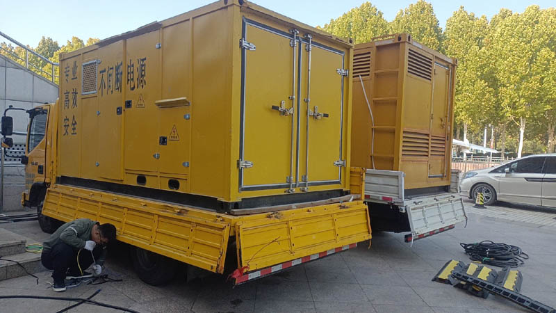 惠东柴油发电机组和UPS电源配合使用时的注意事项